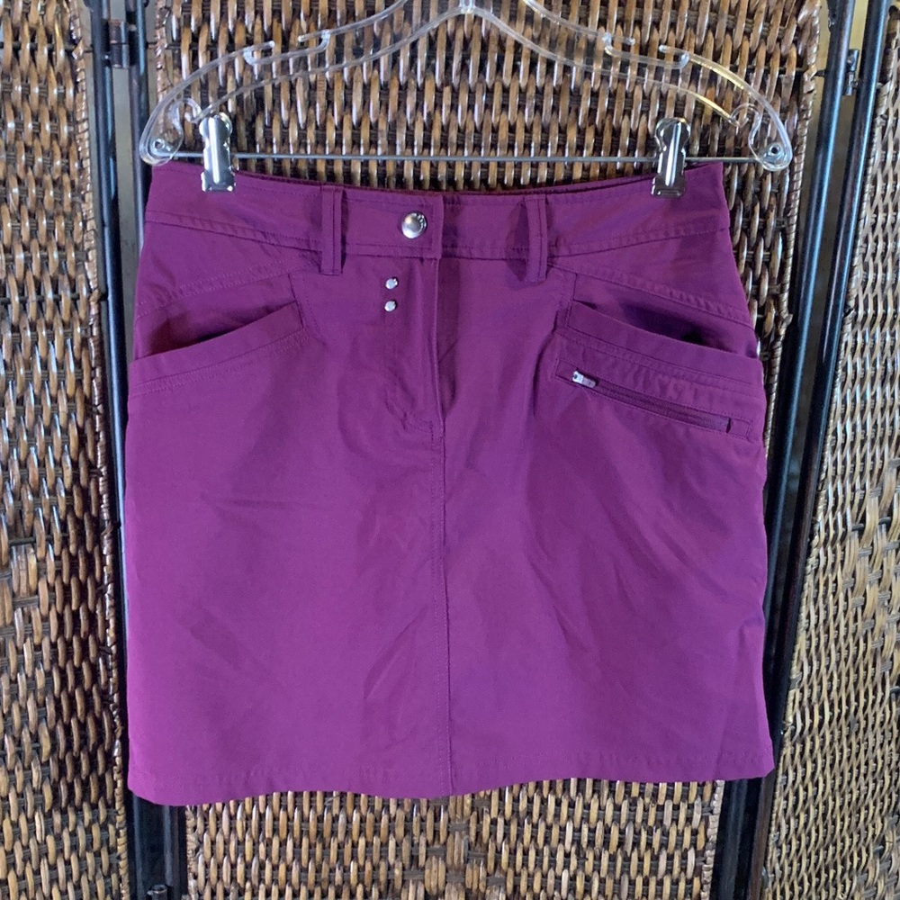 Nivo by Lanctot Purple Tennis Skort Size 4